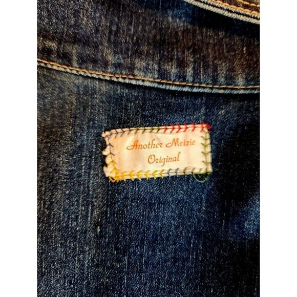 Baccini Denim Jean Jacket Youth Size Medium - Picture 7 of 9